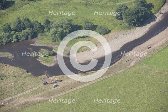 River Ure restoration near Jervaulx Abbey, North Yorkshire, 2014. Creator: Historic England Staff Photographer.
