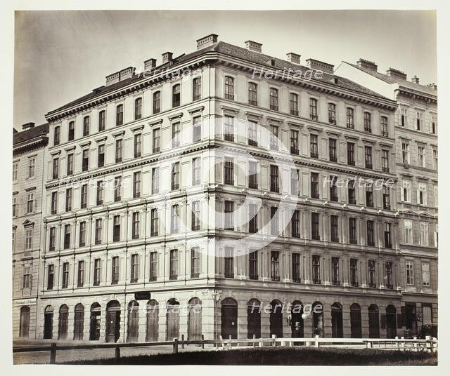 Elisabethstraße No. 8, Zinshaus des Grafen Otto Abensberg und Traun, 1860s. Creator: Unknown.