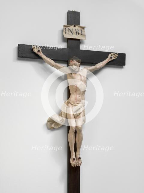 Christ on the Cross, c. 1740. Creator: Franz Ignaz Günther.