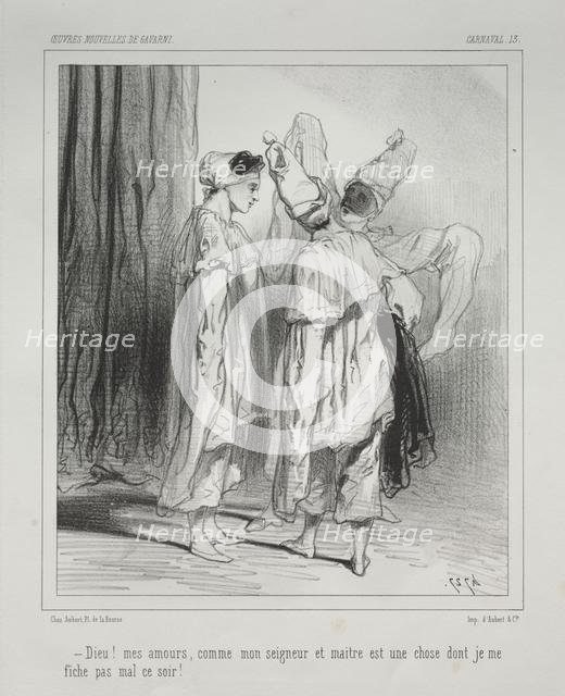 Carnaval. Creator: Paul Gavarni (French, 1804-1866).