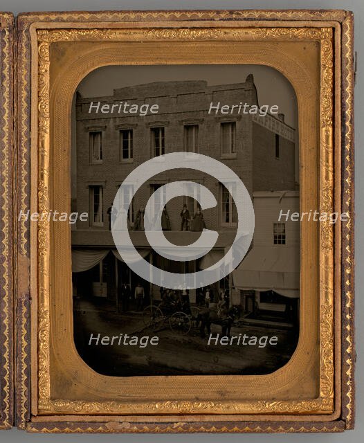 Untitle (Empire Hotel, San Francisco), 1850-1855. Creator: Unknown.