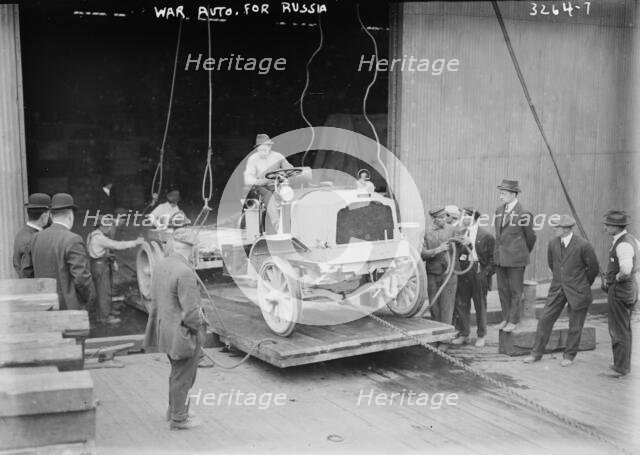 War Auto for Russia, between c1914 and c1915. Creator: Bain News Service.