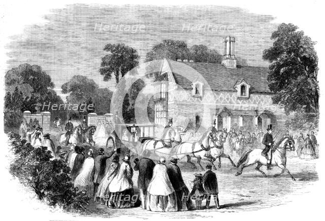 The marriage of Princess Alice with Prince Louis of Hesse-Darmstadt..., 1862. Creator: Unknown.