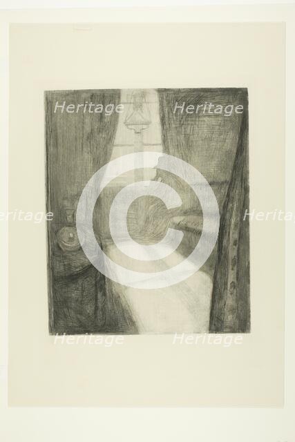 Moonlight. Night in St Cloud, 1895. Creator: Edvard Munch.