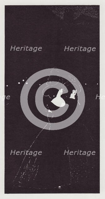 Les Passades, 1894. Creator: Aubrey Beardsley.