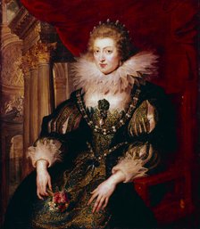 Anne of Austria, Queen Consort of France, 17th century. Creator: Peter Paul Rubens.