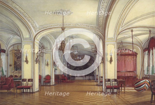The Arsenal Hall at the Gatchina Palace, 1876.