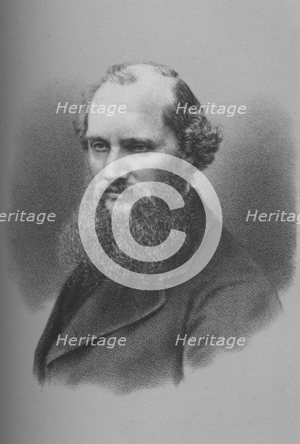 Sir William Thomson, Irish physicist and engineer, c1870s (1883). Artist: Unknown.