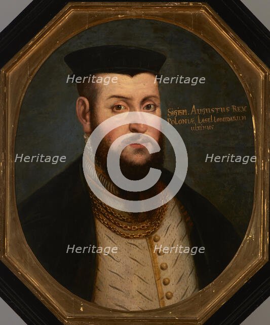 Portrait of Sigismund Augustus (1520-1572), King of Poland, 1550-1650. Creator: Unknown.