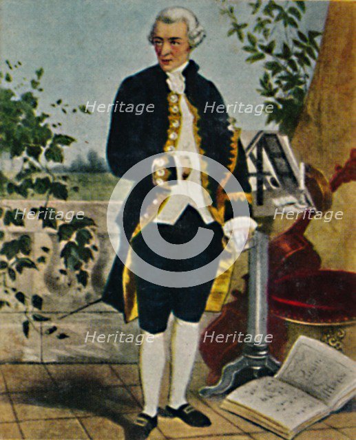 'Joseph Haydn 1732-1809. - Gemälde von Hammann', 1934. Creator: Unknown.