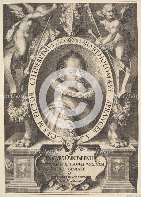 Portrait of Bartholomeus Spranger, ca. 1616. Creator: Jan Muller.