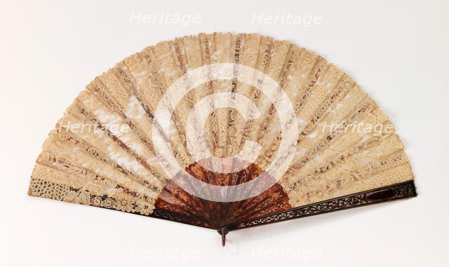 Fan, European, 1885-95. Creator: Unknown.