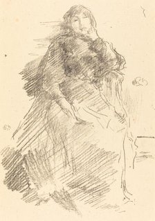 La Belle Dame Paresseuse, 1894. Creator: James Abbott McNeill Whistler.