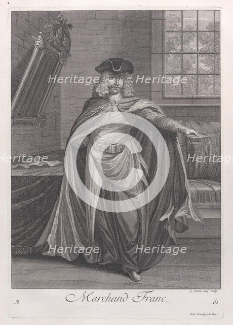 Marchand Franc, 1714-15. Creator: Unknown.