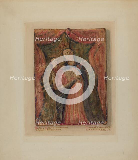 Santo, 1936. Creator: Maude Valle.