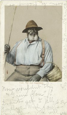 The Old Fisherman, 1903 - 1904. Creator: Detroit Publishing Company.
