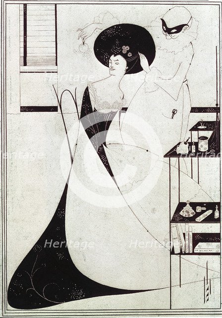'Salome's Toilette', 1894. Artist: Aubrey Beardsley