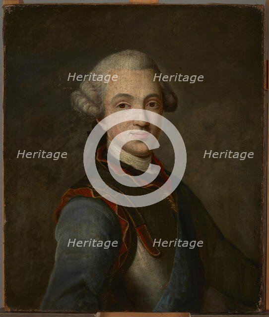 Portrait of Józef Paulin Sanguszko (1740-1781), Grand Marshal of Lithuania, 3rd quarter of 19th cent Creator: Unknown.