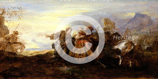 Scene from Ancient History, between c1680 and c1690. Creator: Joseph Parrocel.