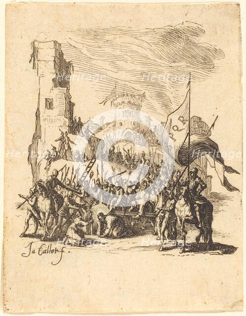 Christ Carrying the Cross, c. 1624/1625. Creator: Jacques Callot.