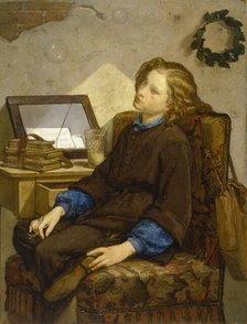 Daydreams, 1859. Creator: Thomas Couture.