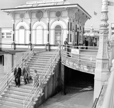 Entrance pavilion, West Pier, Brighton, East Sussex, 1960s. Artist: Eric de Maré