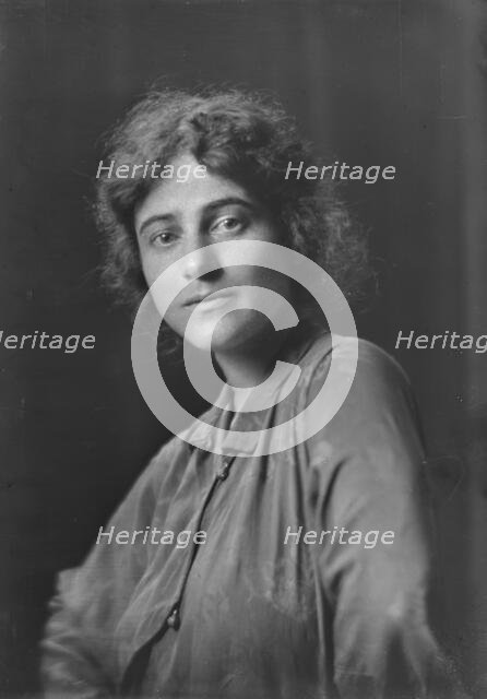 Miss Ruth Brunswick, portrait photograph, 1918 Aug. 9. Creator: Arnold Genthe.