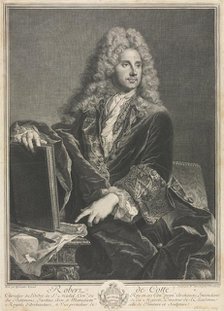 Robert de Cotte. Creator: Pierre-Imbert Drevet (French, 1697-1739).