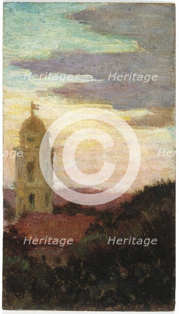 St. Isidor, Rome, 1911. Creator: Carroll Beckwith.