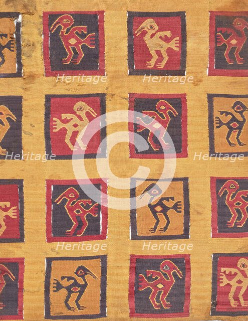 Fragment, Peru, A.D. 1250/1532. Creator: Unknown.