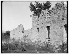 Ruins of Fort Crown Point, a British fort on Lake Champlain, Crown Point, New York, c1900-1906. Creator: Unknown.