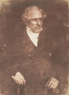 Rev. Thomas Jollie, Bowden, 1843-47. Creators: David Octavius Hill, Robert Adamson, Hill & Adamson.
