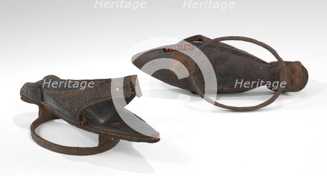 Pattens, European, 18th century. Creator: Unknown.