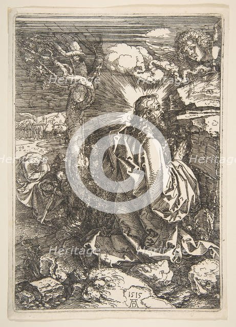 Agony in the Garden, 1515. Creator: Albrecht Durer.
