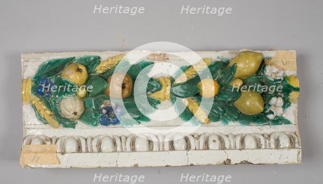 Fragment, c. 1900-1910. Creator: Benedetto Buglioni (Italian, 1461-1521).