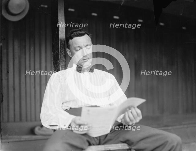 Baseball, Professional, James Mcaleer, Former Manager, Washington Team, 1912. Creator: Harris & Ewing.
