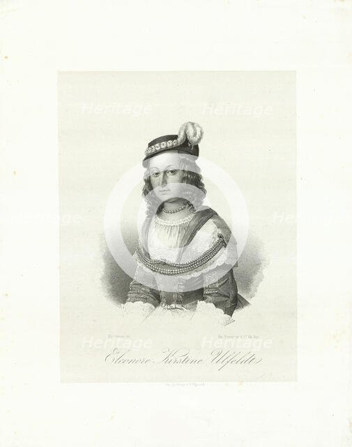 Leonora Christina, Countess Ulfeldt (1621-1698), 1847. Creator: Baerentzen, Emilius Ditlev (1799-1868).