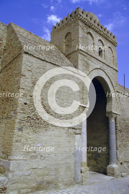 Great Mosque, Kairouan, Tunisia. 