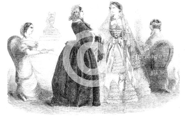 Fashions for March, 1857. Creator: Unknown.