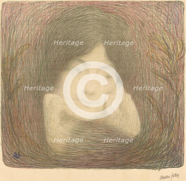 Mlle Moréno de la Comédie-Française, 1897. Creator: Edmond Francois Aman-Jean.