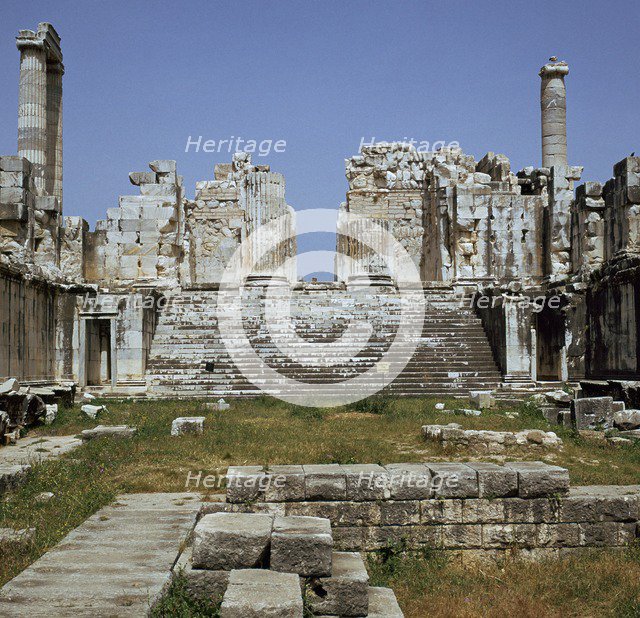 Greek temple of Apollo, 3rd century. Artist: Unknown