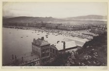 Llandudno - The Parade from above the Baths, 1860/94. Creator: Francis Bedford.