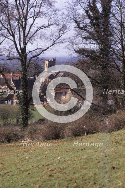 Somerset, South Cadbury, 20th century. Artist: CM Dixon.