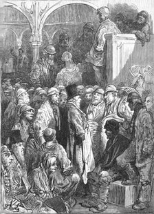'Billingsgate - Opening of the Market', 1872.  Creator: Gustave Doré.