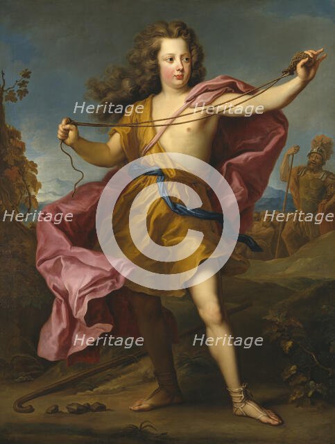 Frederick William I, 1688-1740, King of Prussia, copy of a painting of 1702. Creator: Adolf Ulric Wertmüller.