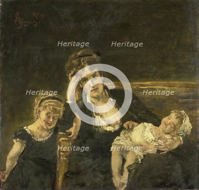 The widow, 1850-1906. Creator: Alfred Stevens.