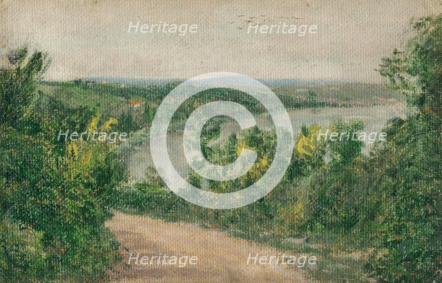 Landscape from the Basin of the Danube, 1900. Creator: Karol Miloslav Lehotský.