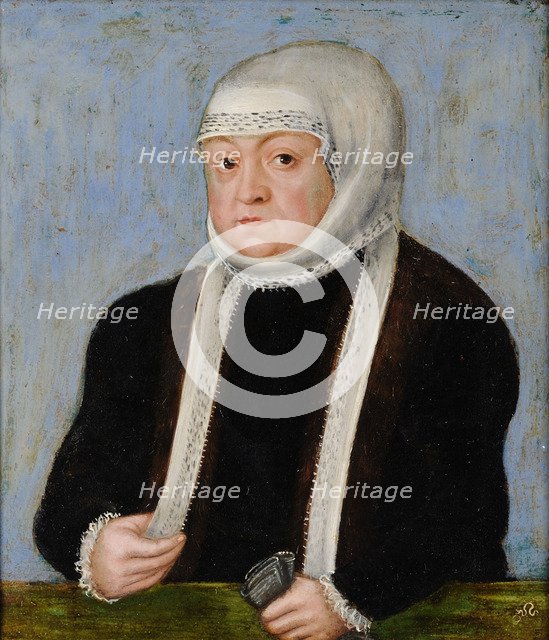 Portrait of Bona Sforza (1494-1557), Queen of Poland, c. 1565.