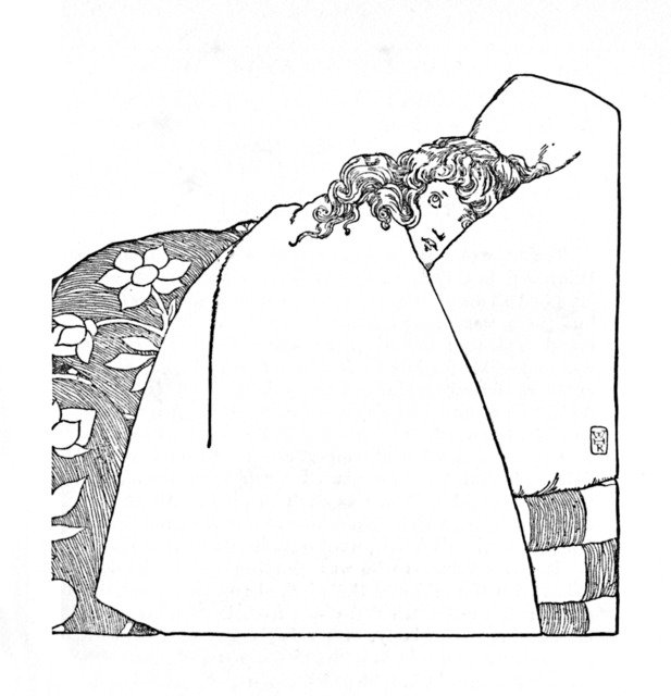 'I Have Scarcely Closed My Eyes The Whole Night Through', c1930. Artist: W Heath Robinson.