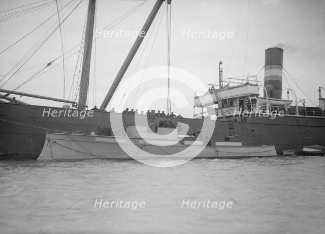 'Sabin' being shipped, 1912. Creator: Kirk & Sons of Cowes.